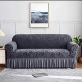 Zebra Texture Sofa cover (Grey)