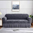 Zebra Texture Sofa cover (Grey)