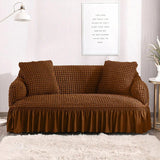 Bubble Fabric Sofa Cover(Copper)