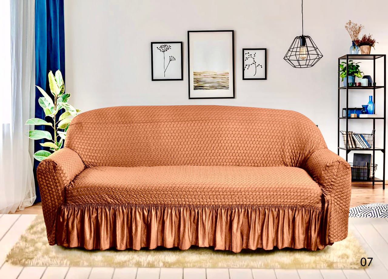 Butterfly Fabric Sofa Cover(Copper)