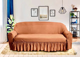Butterfly Fabric Sofa Cover(Copper)