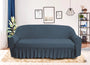 Butterfly Fabric Sofa Cover(Greyish Blue)