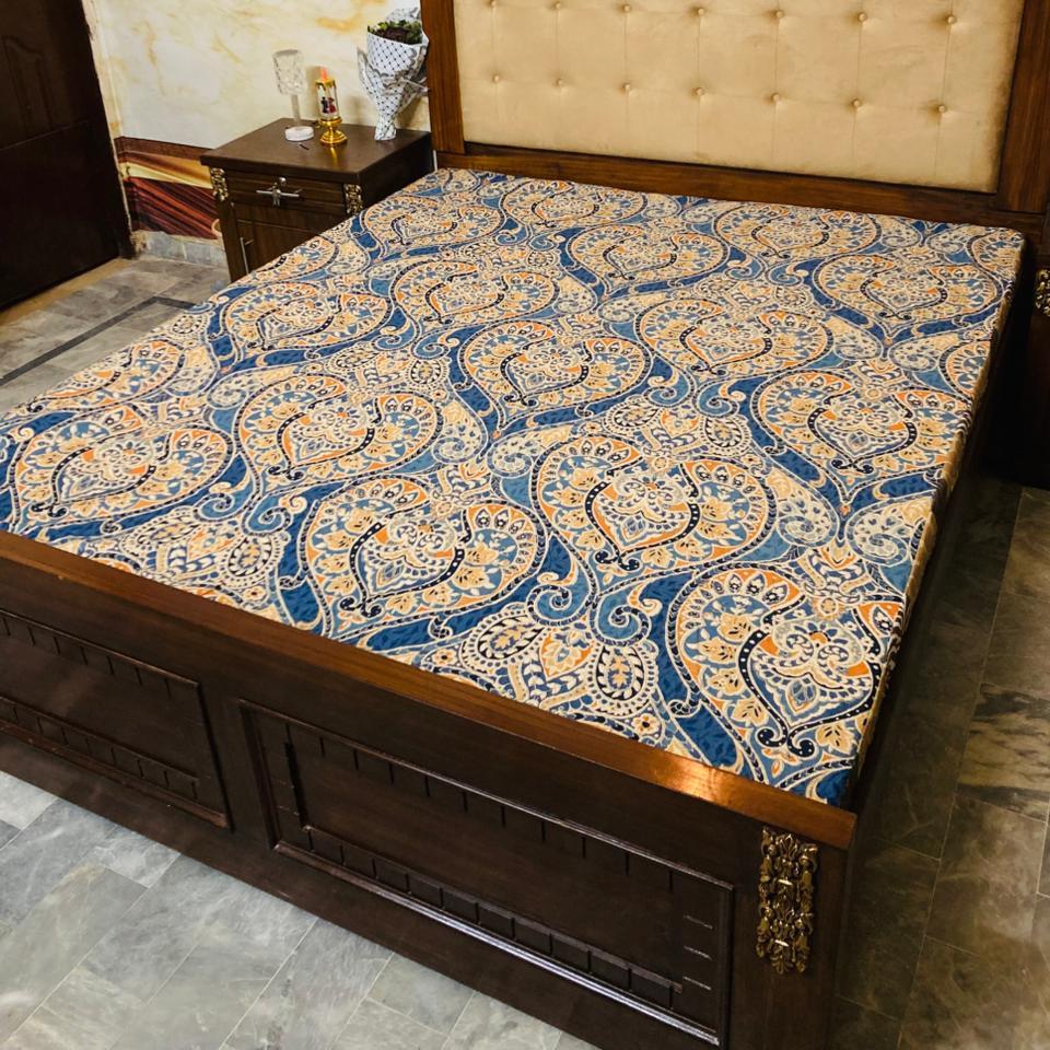 Printed Fitted Water Proof (Marrakesh Blue)