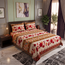Printed Bed Sheet(Filigree Borders)