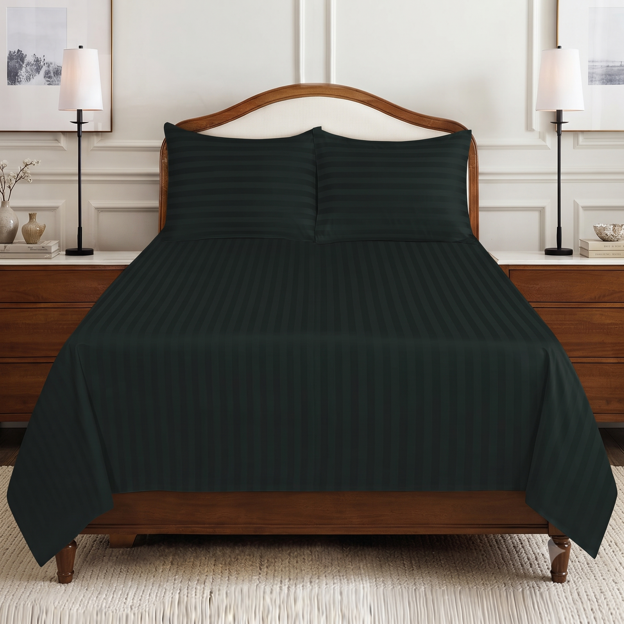 Dyed Sheet Set (Dark Green)