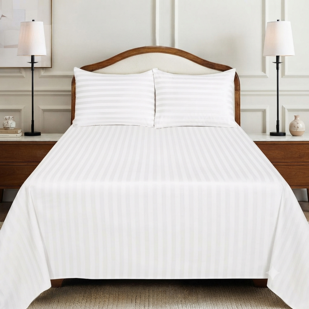 Dyed Sheet Set (Pure White)