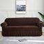 Zebra Texture Sofa cover (Dark Brown)