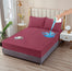 Quilted Fitted Water Proof (purplish-red)
