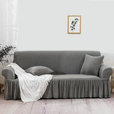 Maish Fabric Sofa cover(Grey)